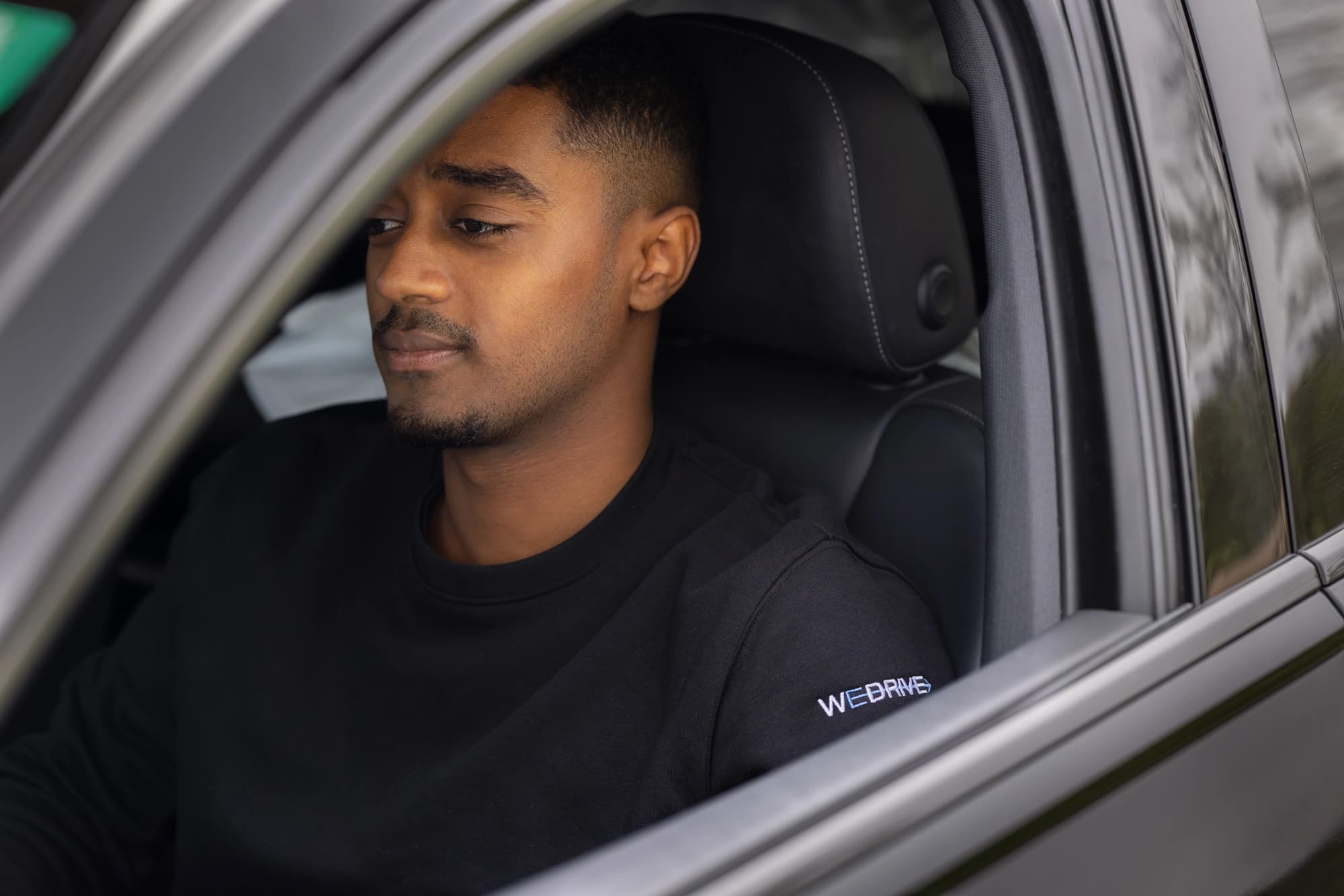 WeDrive-driver i förarsätet inför morgondagens körningar